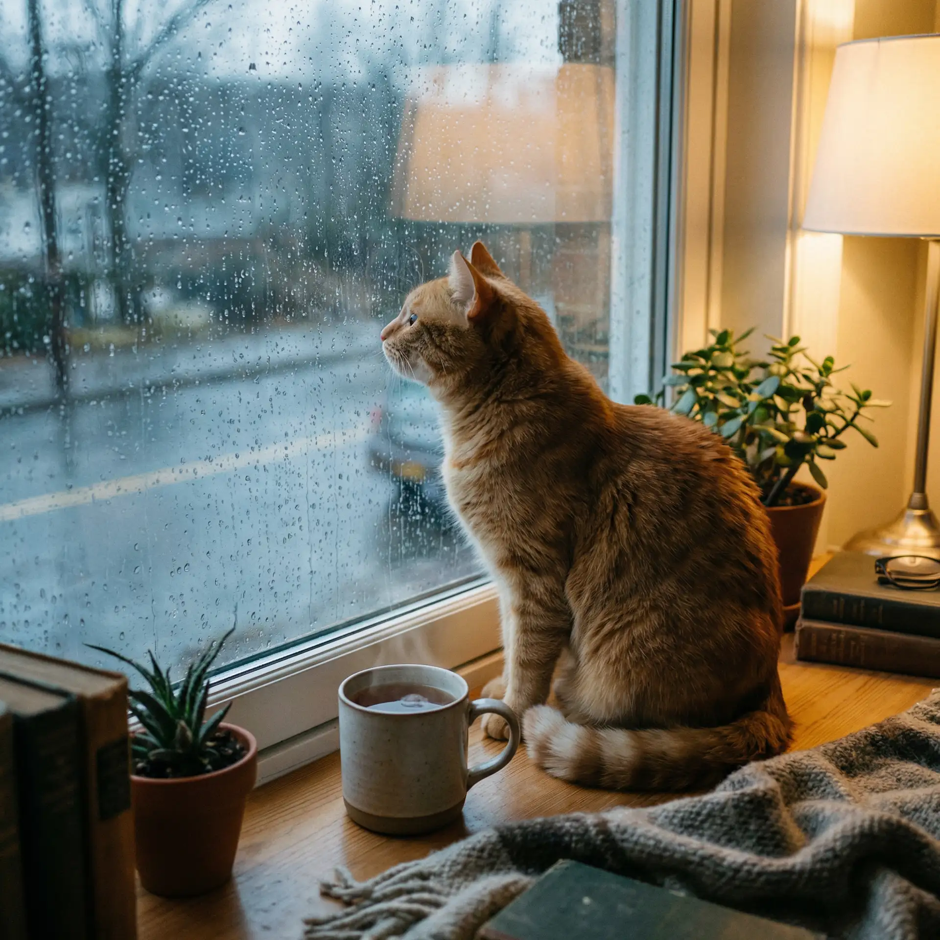 猫咪望着窗外的雨 - 推荐几个没封的网站